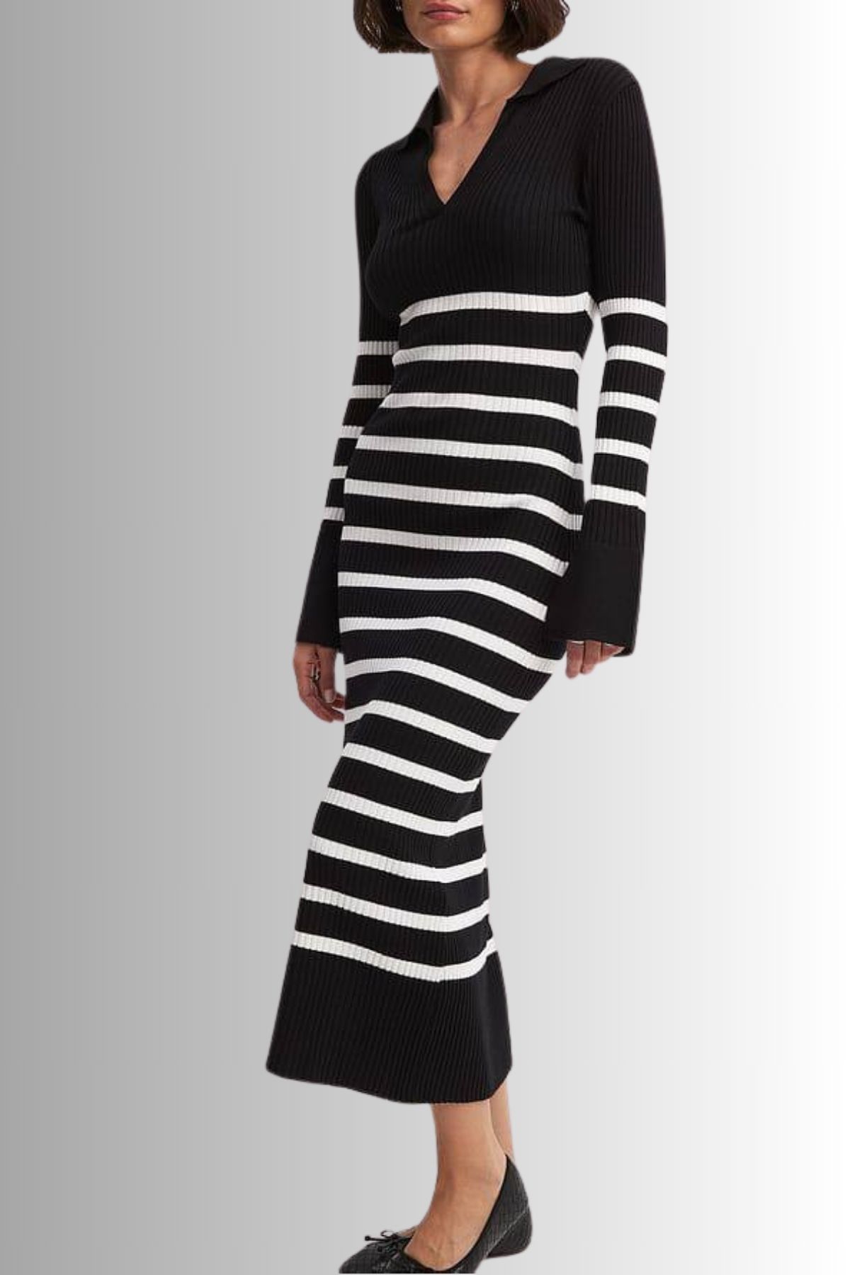 GoGoTrendy Örgü Triko Elbise 